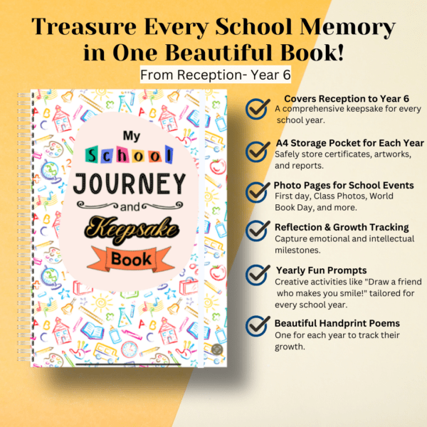 School Journey and Keepsake Book - Reception to Year 6 - Image 2